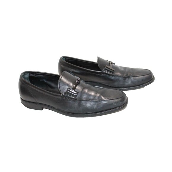 Men\'s TODS Signature Horse Bit Loafers 5.5 US 6.5 Black Leather Slip On Shoes main image 4
